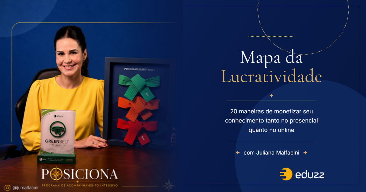 Mapa da Lucratividade · Ju Malfacini